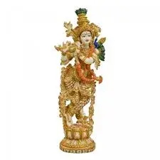 Marble Lord Krishna Statue
